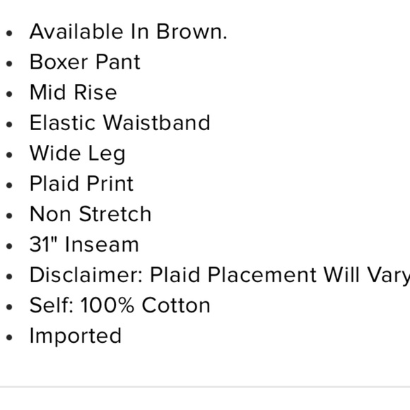 Brown wide leg pants - Picture 7 of 7